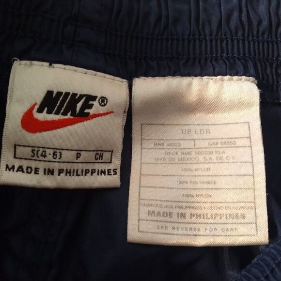 Vintage 90s Nike Striped Wind Shorts Athletic - Picture 4 of 8